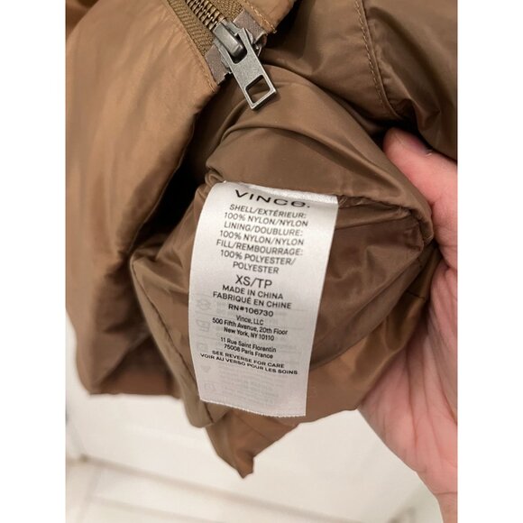 Vince Women's Down Filled Puffer Jacket Size XS - Picture 7 of 8